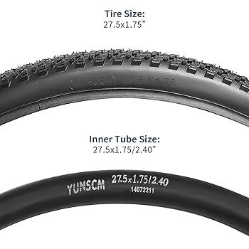 Amazon | YunSCM 2本セット,27.5 1.75 タイヤ,穿刺防止 軽量